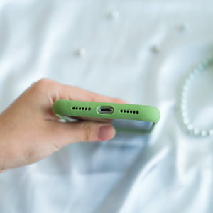 Mint Green Silicone Case