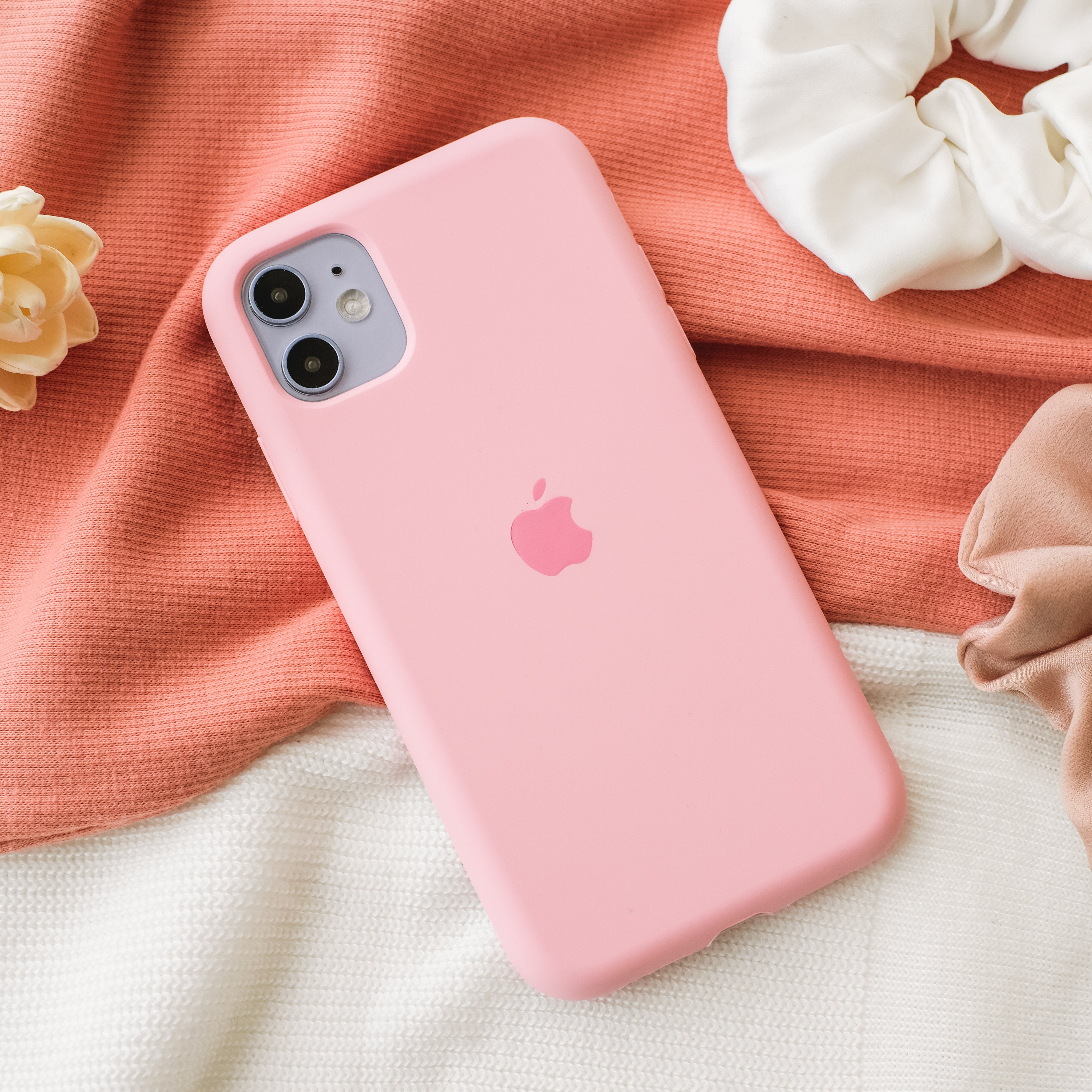 Rose Pink Silicone Case